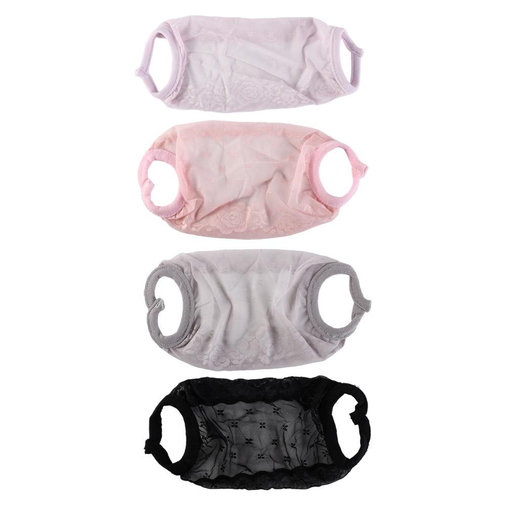 Protection Outdoor Hanging Ear Hiking Solid Color Face Cover Face Shield Lace Mask Sunscreen Mask