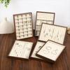Retro Jewelry Box Multifunctional Display Jewelry Holder Grain Jewelry Tray Jewelry Photography