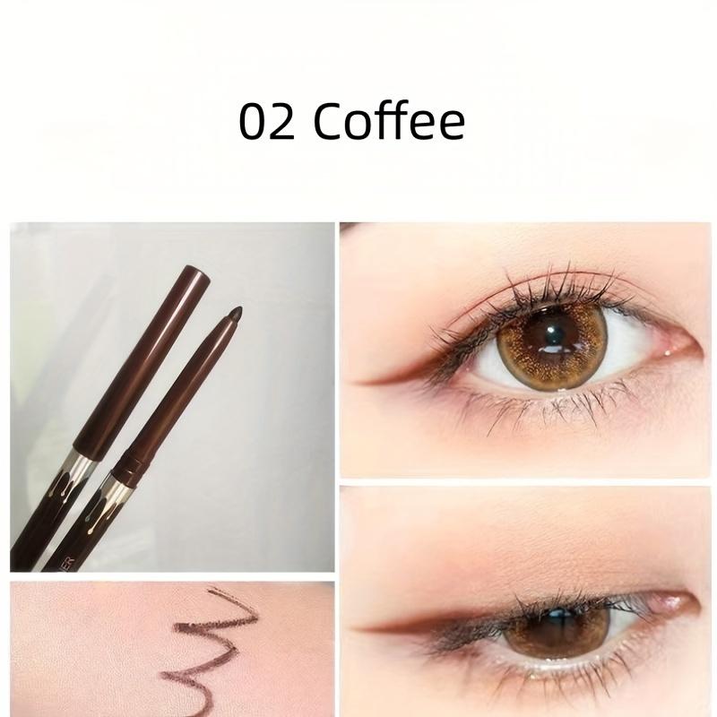 Гладкая и автоматическая комбинация гелевой подводки для глаз и карандаша для бровей с каплями воды