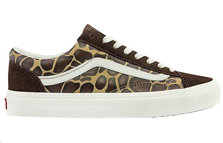 Men's Sneakers Vans Style 36 Shoes Brownleopard
