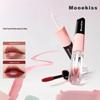 Mooekiss Mu Ke Shi Двусторонний стойкий матовый блеск для губ: Двусторонний губной помада с зеркальным матовым и глянцевым финишем.