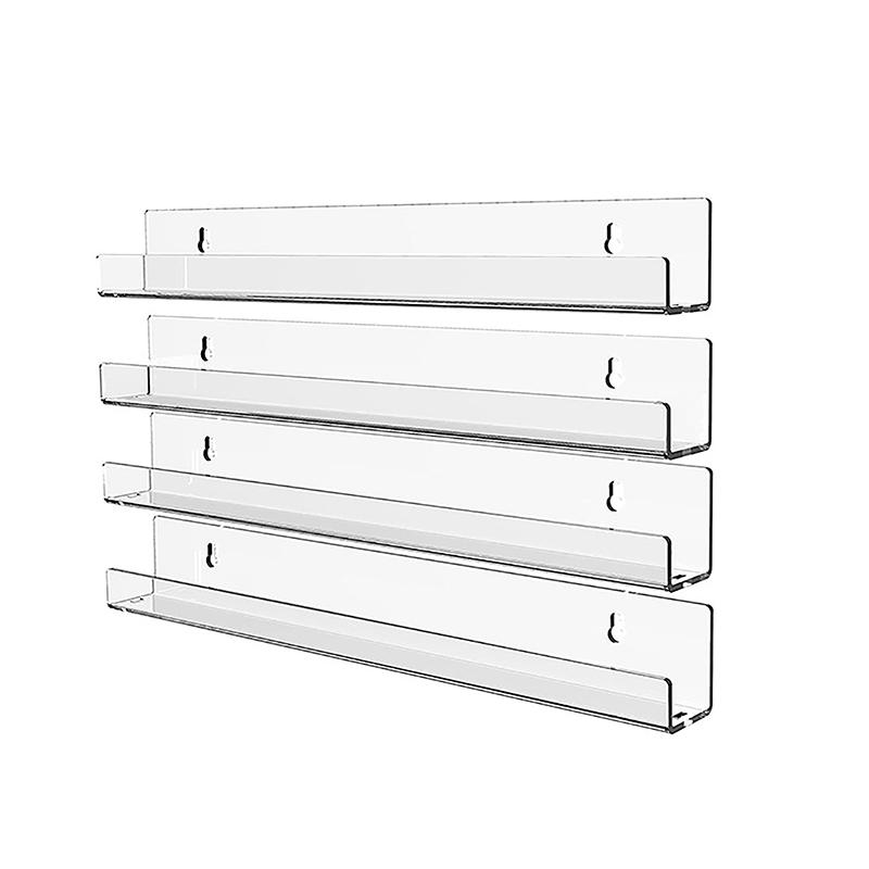 Настенная вешалка для акриловых лаков для ногтей, подставки для прозрачных органайзеров, настенные держатели, украшения для магазинов лаков для ногтей