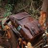 Leather Backpack for Men - 17 Inch Laptop Bag - Vintage Travel Rucksack - Casual Daypack for Womens (BROWN)