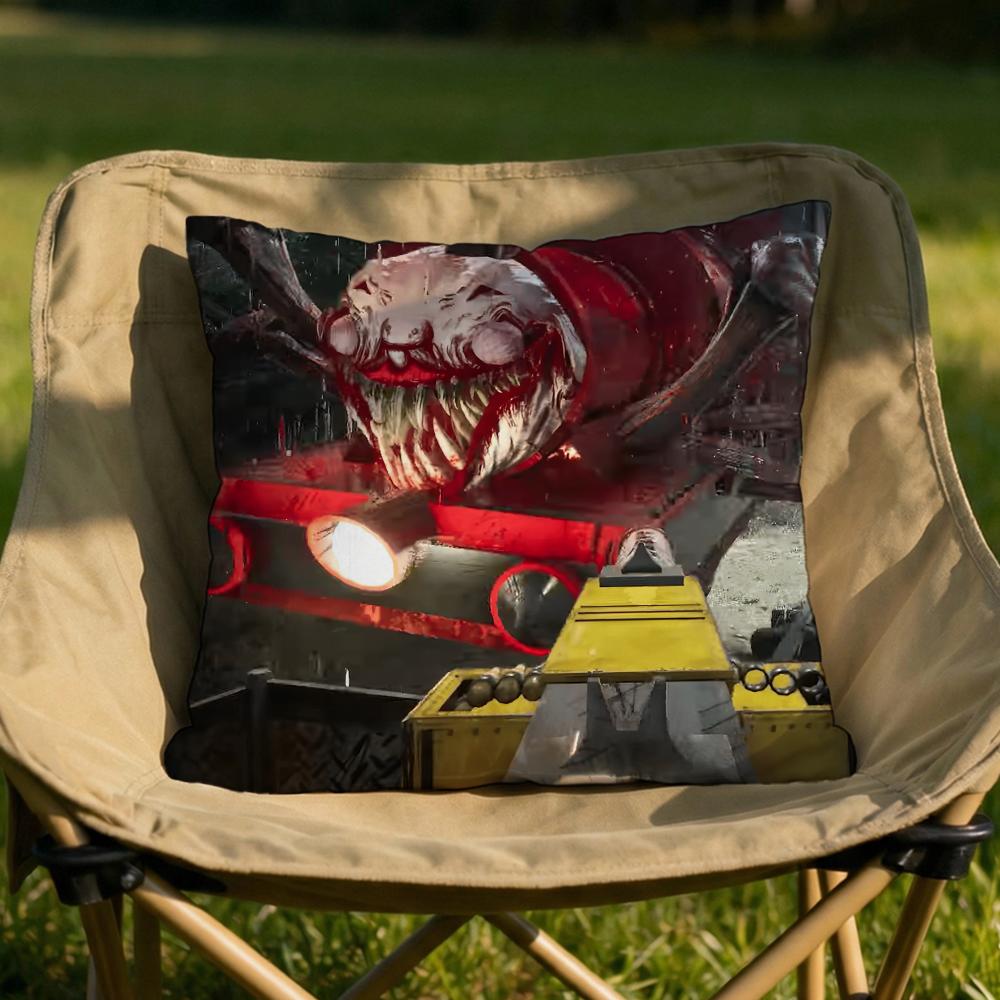 CChooChoo CCharles Cushion Cover Soft Reversible Durable Pillow Cover MultiScene Use for Home Car Daily Comfort