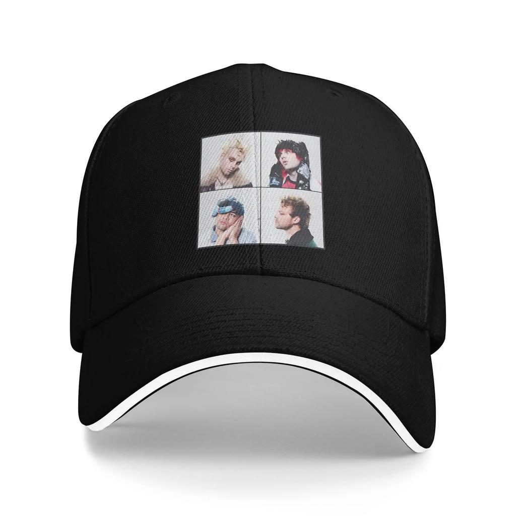 I Love 5SOS Punk Rock Baseball Cap Hip Hop 5SOS Sandwich Cap Unisex Style Adjustable Dad Hat Sport