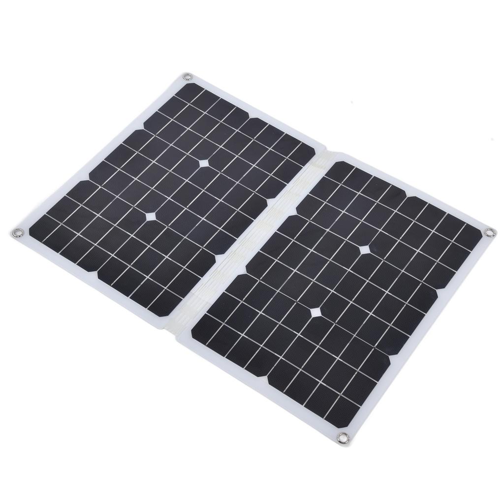40 Вт 18 В солнечная зарядная панель высокоэффективное складное гибкое солнечное зарядное устройство с USB-кабелем