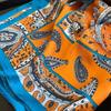 Classic Paisley Printed Bandana Scarf Luxury Soft Satin Stylish Versatile Neck Scarf For Women Hairbands Headscarf