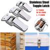 Durable Toggle Latch Stainless Steel Lock Snap Furniture Fitting Spring Lock Wooden Box