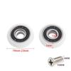 1Pcs/4Pcs 19/23/25/27/29mm Runner Wheels Fastener Hardware Sliding Door Pulley Shower Door Roller