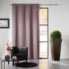 Rideau À Œillets Occultant - Mezzo - Marron - 140x240cm - Polyester - Lavable En Machine