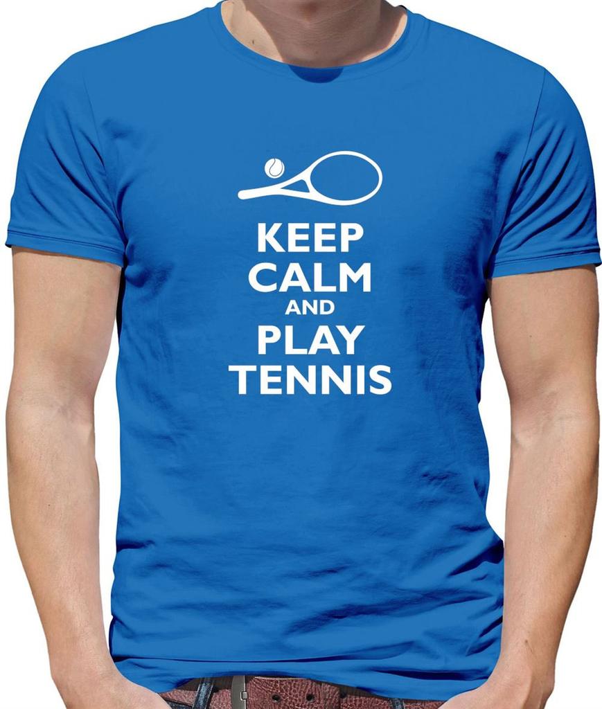 Keep Calm and Play Tennis - Mens Womens Kids Mens Kids T Shirt - fan love player play gift present jersey