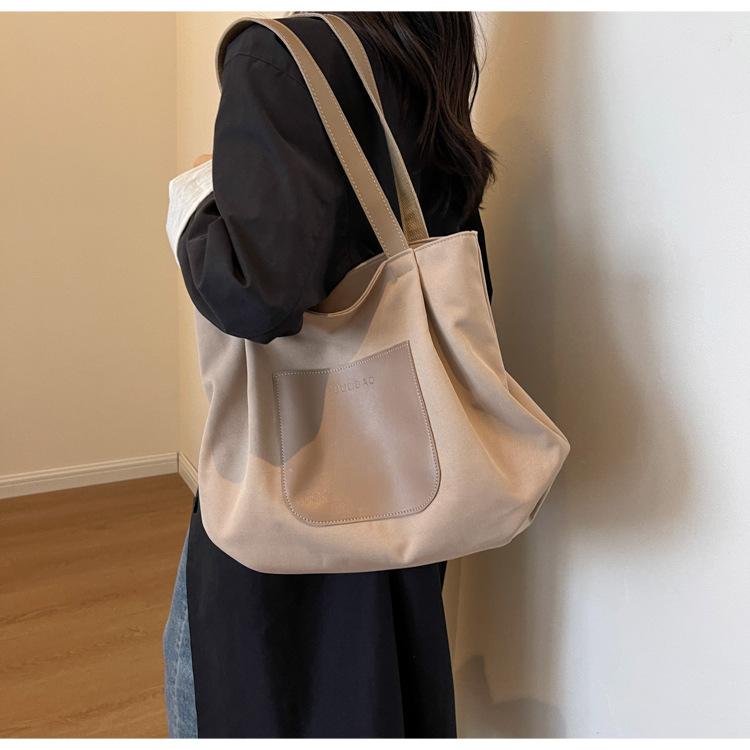 Холщовая большая сумка большой вместимости для поездок на работу, женская сумка