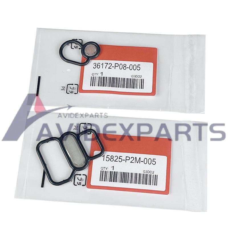 15825-P2M-005 36172-P08-015 Replaces VTEC Solenoid Gasket Kit For Honda Civic 1996 1997 1998 1999 2000 2001 2002 2003 2004 2005