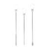 3Pcs Professional Nail Art Stirring Rod Spatula Set Stainless Steel Needle Stick Nail DIY