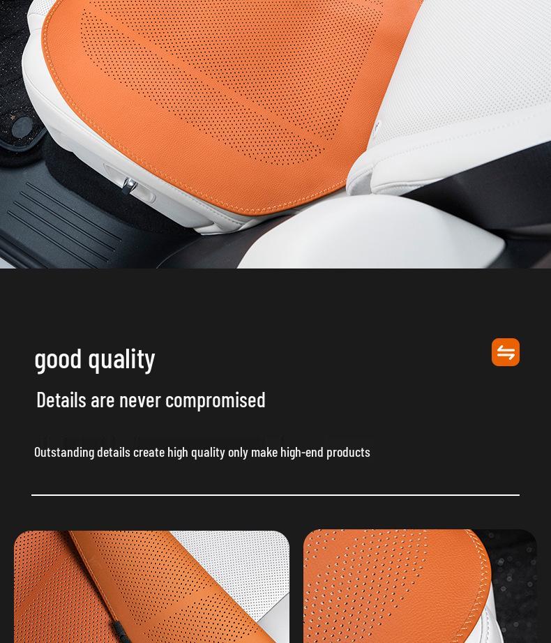 BYD Frigate 07/Destroyer 05 All-Season Lychee Pattern Perforated Seat Cushion