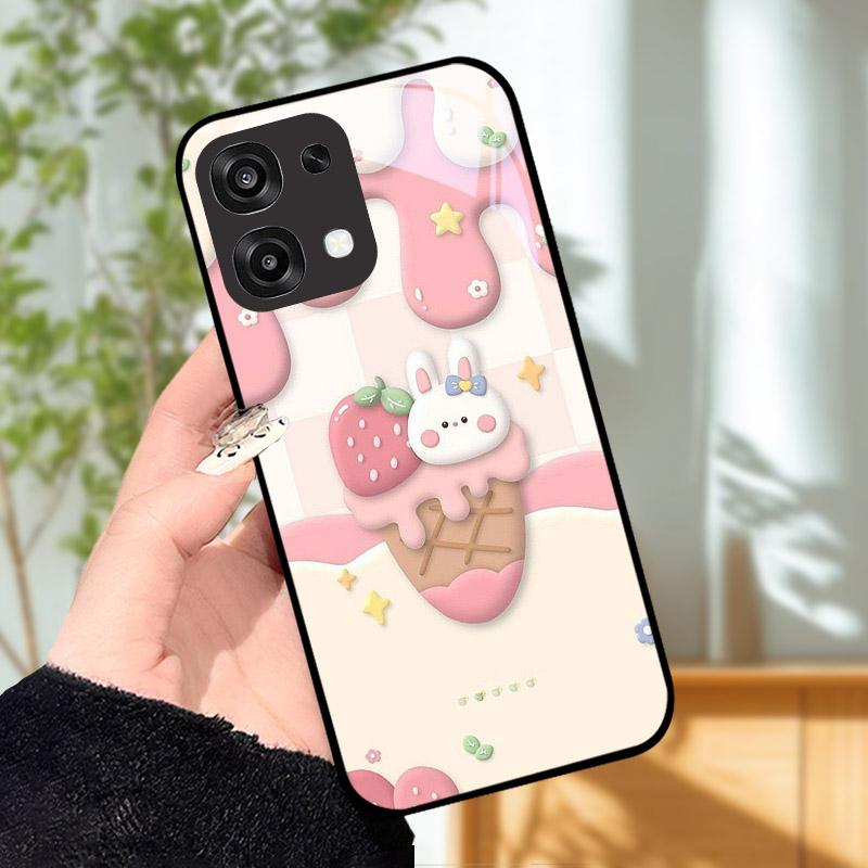 For OPPO F31 5G Case A6 Pro CPH2781 CPH2799 Luxury Tempered Glass Phone Case For OPPO A 6 Pro A6Pro Anti Fall Cover Shell Fundas