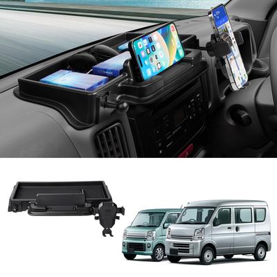 Приборная панель-лоток Auto Spec для Suzuki Every Wagon Хранение в автомобиле 3D Автомобильный держатель для телефона, смартфона, мелких предметов Резиновое хранилище для интерьера Легко использовать в интерьере