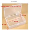 For Pokers Transparent Plastic Boxes Playing Card Box Plastic Storage Case Playing Cards Container