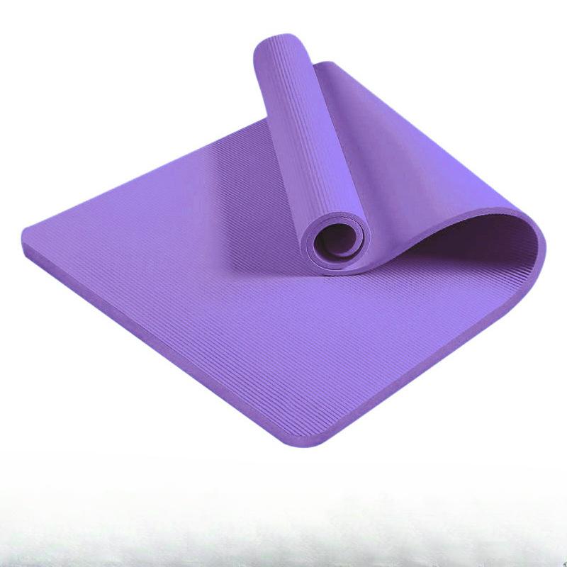 Home Yoga Mat for Men, Thickened Shock-absorbing Anti-slip Mat, Lengthened and Widened, Women's Fitness Skipping Floor Mat