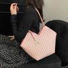 Fashion Light Luxury Tote Bag New Style Letter Printed Shoulder Bag Large Capacity Versatile Storage Bag Simple Classic Handbags