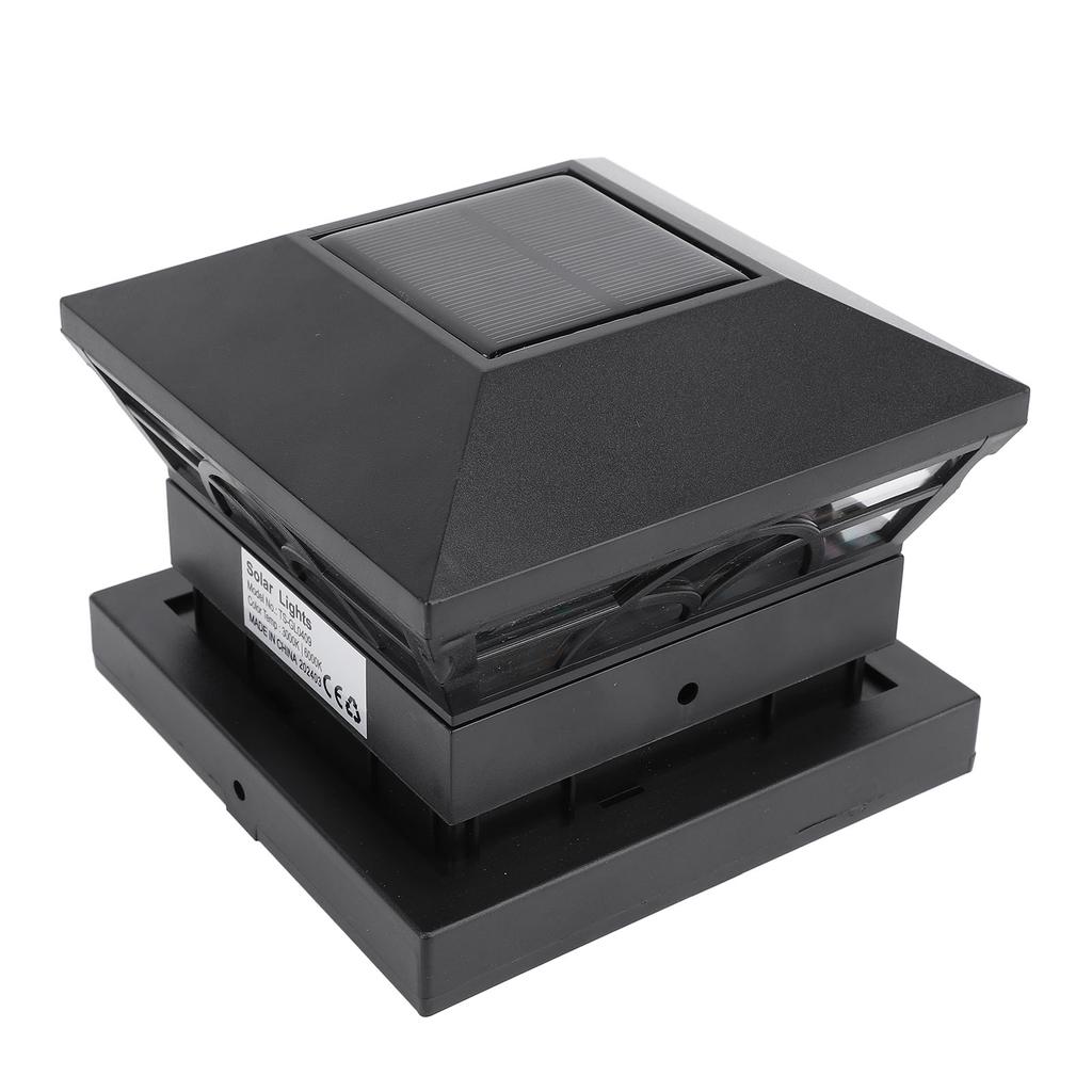 Solar Post Cap Light Outdoor Solar Powered IP65 Water Proof for Fence Garden Deck Patio