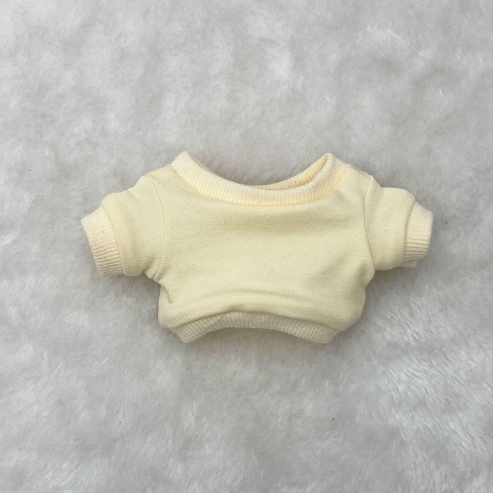 Сплошной цвет 20 см кукла одежда рубашка свитер брюки 20 см детская футболка 20 см кукла