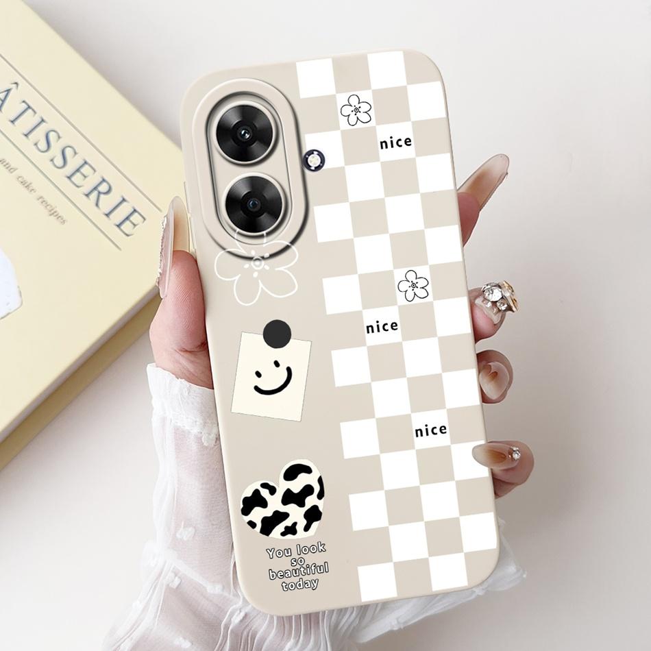 Для Realme Note 60 2024 Модный чехол с рисунком для Realme Note60 4G Мягкие силиконовые противоударные чехлы