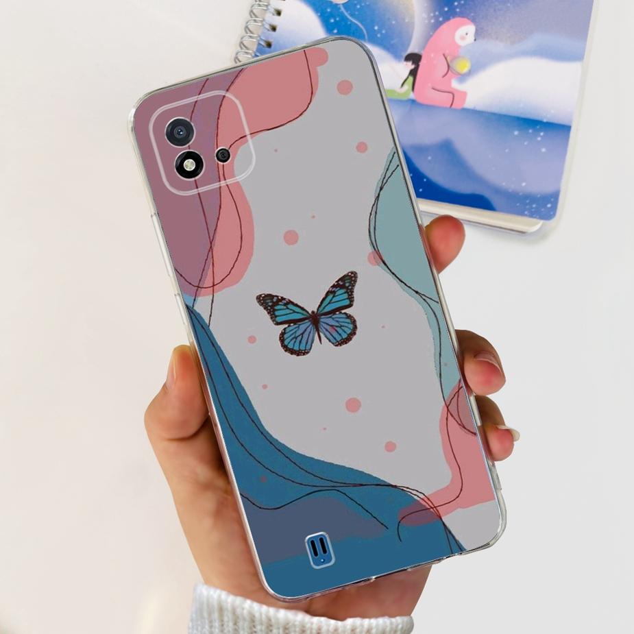 For Realme C11 2021 Case Cute Dinosaur Astronaurt Cover Soft Silicone Phone Case For Realme C11 2020 RealmeC11 2021 Fundas Coque