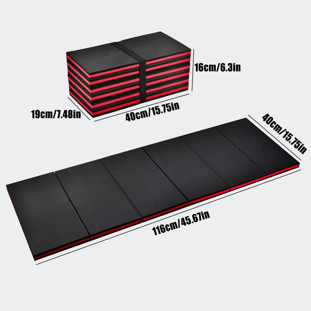 EVA Car Repair Mat Folding Auto Work Pad Portable Waterproof Auto Maintenance Kneeling Mat Knee Protection Pads for Car Repair
