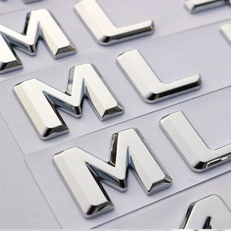 ML GL letter series car sticker for Mercedes Benz ML350 ML400 ML450 GL500 GL550 modified accessories Body rear cover decorative AU1 b21
