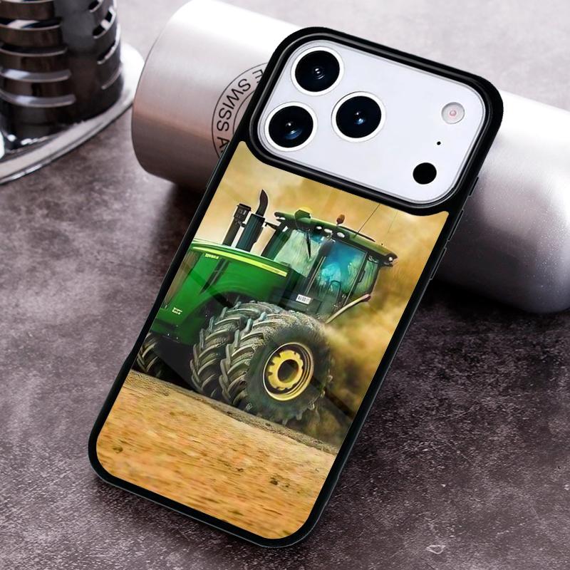 Чехол для телефона с изображением фермерского трактора для iPhone 17 16 15 Pro Max Air 14 13 12 11 Plus Ударопрочный чехол