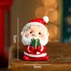 2025 New Small Christmas Decoration Desktop Ornament Santa Claus Snowman Gift for Creating Festive Atmosphere