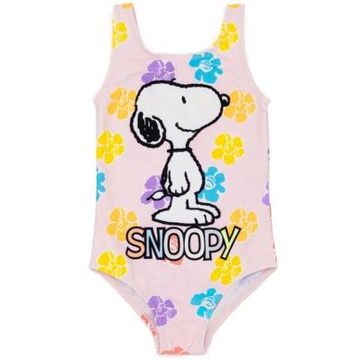 Детский/детский слитный купальник Snoopy