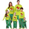 Parent-child Christmas Print Home Suit Long-sleeved Top And Pants