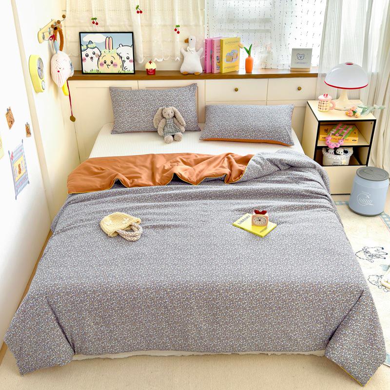 Охлаждающее летнее одеяло класса А для младенцев из стираного хлопка и соевого волокна