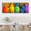 Watercolor Parrots Decorative Painting Home Living Room Animal Painting Wall Pictures for Living Room Posters and Prints Long