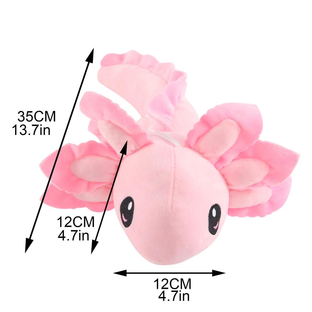 New Axolotl Salamander Plush Doll Cartoon Animal Doll Game Peripheral Children's Toys