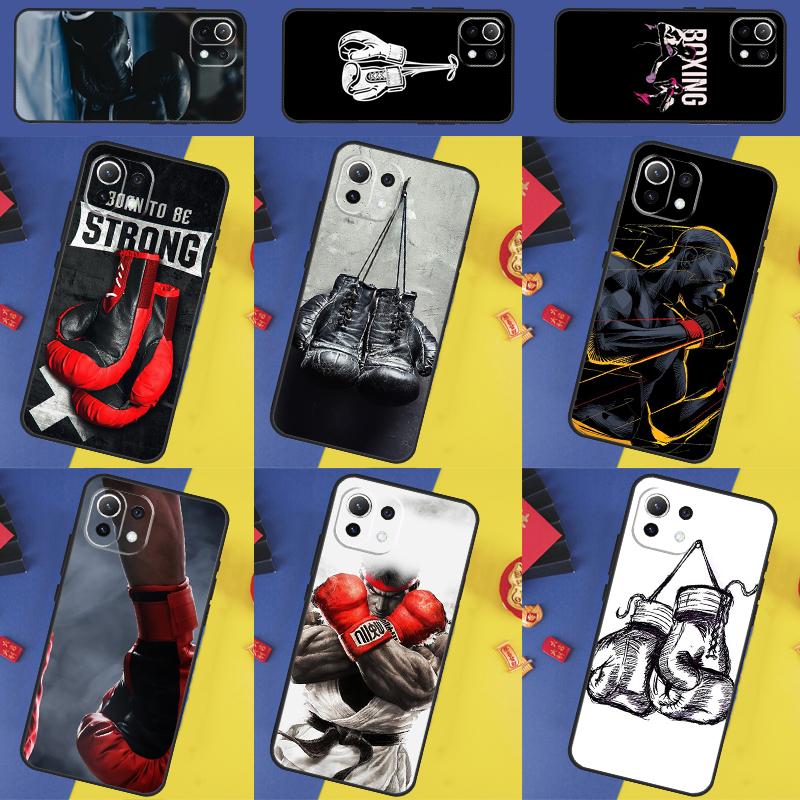 Strong Boxing Gloves Case For Xiaomi 13 14 15 Ultra 11T 12T 13T 14T Pro POCO X7 Pro X3 X5 X6 F5 F6 M6 Pro Cover