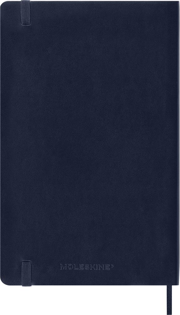 Moleskine 2026 Ежедневник на неделю 18 июля Большой размер x Сапфировый DSB2018WN3Y27 Дневник, Начало, Месяцы, (13см 21см), Мягкая обложка, Синий,