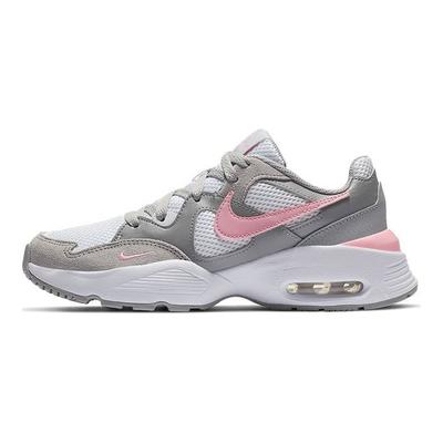 Air Max Fusion GS Light Smoke Grey Pink Детские кроссовки Белые CJ3824-003
