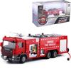 Fire Engine Fire Extinguishing Vehicle Sound and Light Alloy Engineering Vehicle Model Boy Toy Gifts B333