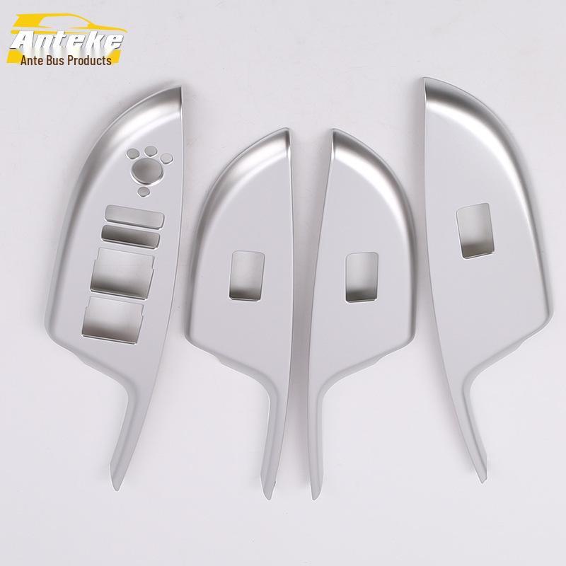 CS75 Стеклянная рамка переключателя: Подходит для 16 моделей, Накладки на кнопки стеклоподъемников и подлокотников