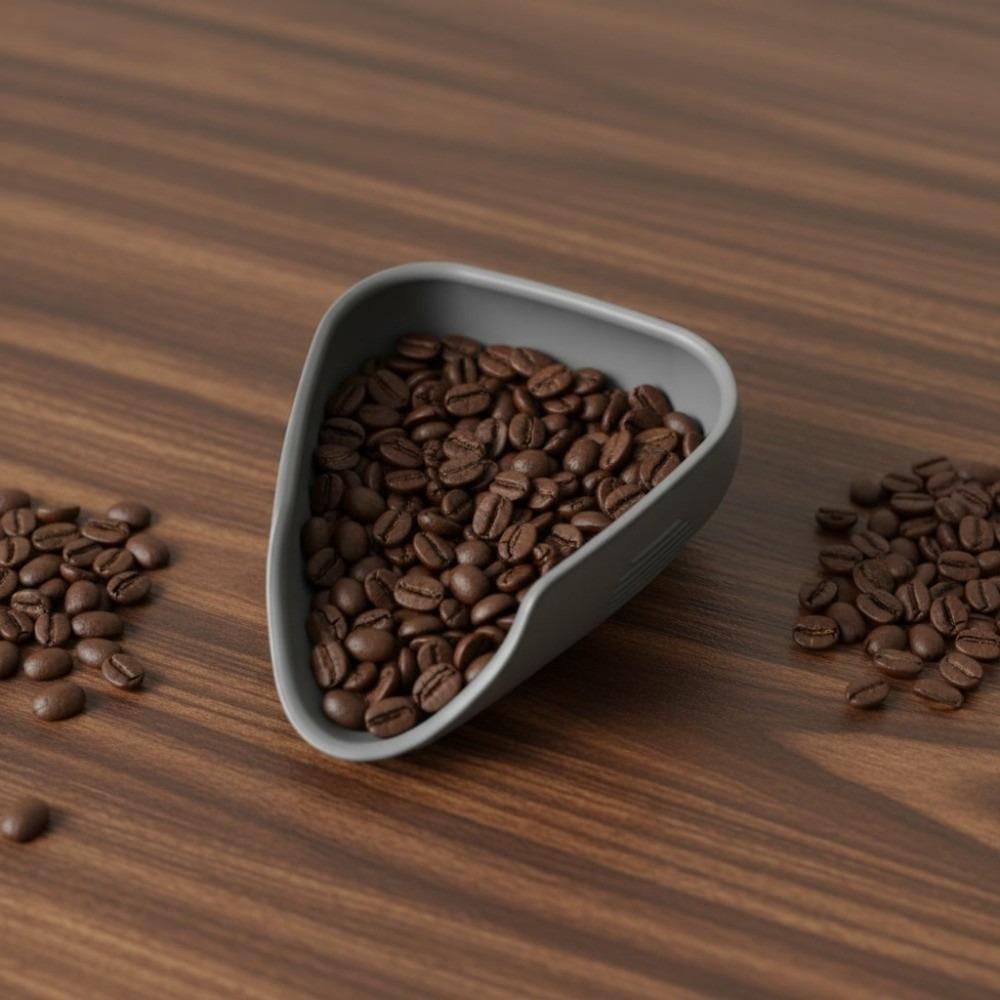 2PCS Crash-resistant Coffee Bean Weighing Dish Silicone Coffee Bean Measuring Cup Barista