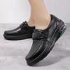 2025 Кроссовки для путешествий на открытом воздухе из искусственной кожи на липучках на плоской подошве для мам