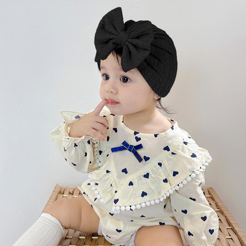 Малыш Большой Бант Новорожденный Младенец Повязки на Голову Детская Шапка Детские Повязки на Голову Шапка-Тюрбан