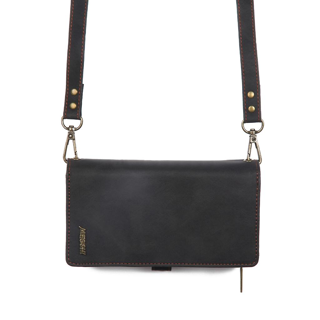 Подходит для iPhone 15 Promax, защитный чехол для телефона, вмещающий 14 карт, кожаный чехол-кошелек для телефона, диагонально охватывающий чехол для телефона