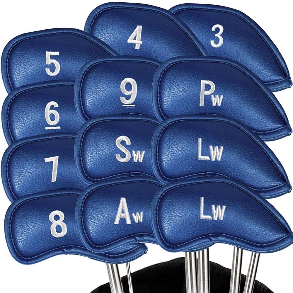 Iron Covers Set Magic Tape Golf Club Cover Spider Head Cover Golf Headcovers Golf Iron Headcover