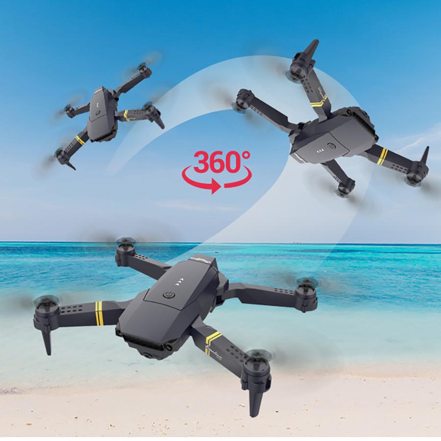 WIFI FPV 4K HD Двойные камеры Встроенный аккумулятор Складной Селфи RC Квадрокоптер Дрон