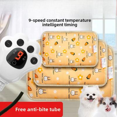 Электроодеяло для домашних животных, электрогрелка, водонепроницаемое электрическое одеяло для собак, кошек, электроодеяло для собак, маленькая грелка для кошек, товары для животных