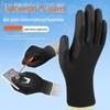 Black PU Coated Anti-Slip Palm Gloves: Wear-Resistant, Anti-Static, Labor Protection